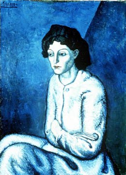 Résultat de recherche d'images pour "picasso tableau la tristesse"