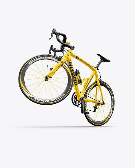 Download Free Road Bicycle Mockup - Left Half Side View PSD Template