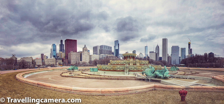 Grant Park is a large urban park in the Loop community area of Chicago city in Illinois state of USA. Grant Park is located around city's central business district. Some of the key areas within & around Grant Park are Millennium Park, Chicago Cultural Center, Buckingham Fountain, the Art Institute of Chicago, Cloud Gate and the Museum Campus. Grant Park is visited by lot of local residents of Chicago city as well as tourists visiting the city. This post takes you through a photo journey of Grant Park along with relevant details & tips for explorers. 