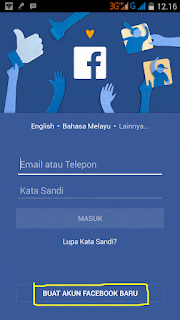 Daftar Facebook