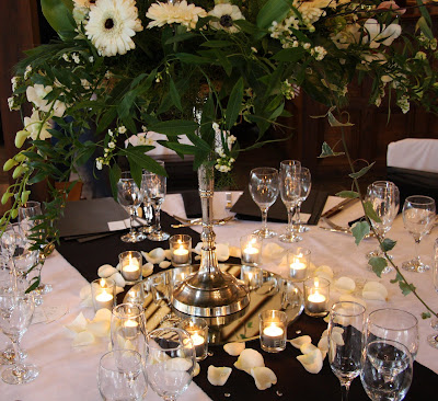 White Wedding Table. white wedding reception.