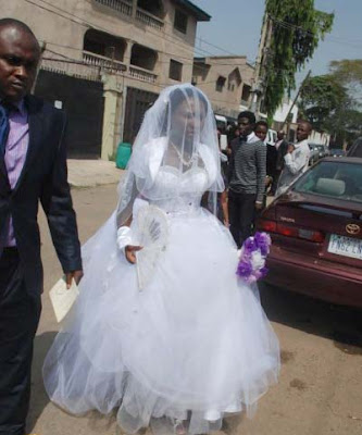 White Wedding Photos Of Chinedu Ikedieze (Aki)  And His Lovely Wife