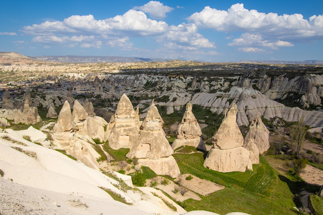 Punto panoramico tra Goreme ed Uchisar-Cappadocia