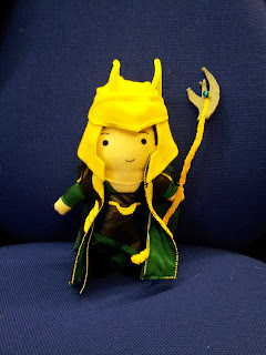 Completed Loki and staff