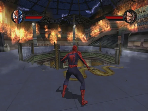 Game Spiderman terbaik di PS2, Spider-Man: The Movie (2002)