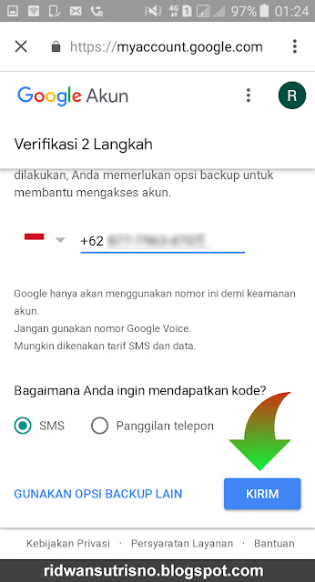 Aktivasi 2 Langkah Akun Google