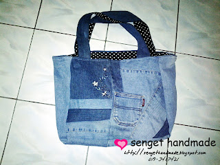 denim tote