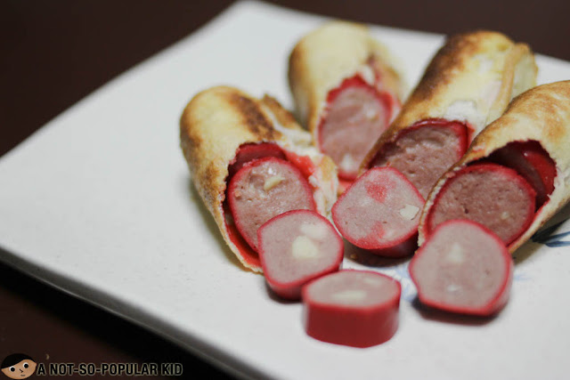 Bibbo Cheesedog Wrapped with Flattened Bread