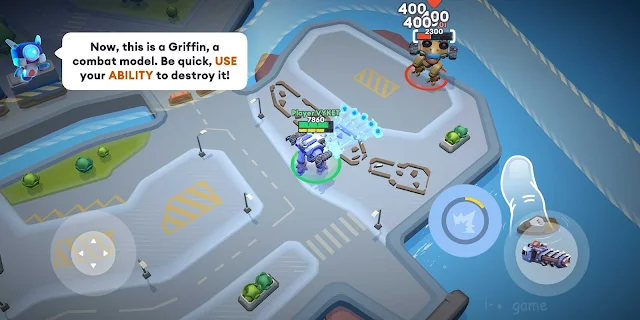 لعبة Little Big Robots Mech Battle | لعبة حروب الروبوتات على مخزن الطاقة