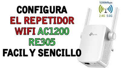 Repetidor wifi AC1200 RE305