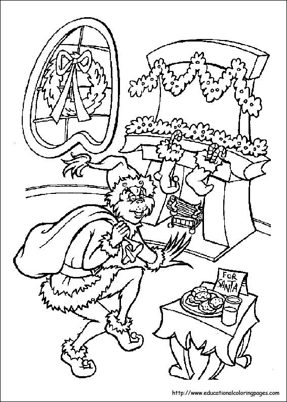 Christmas Stocking Coloring Pages