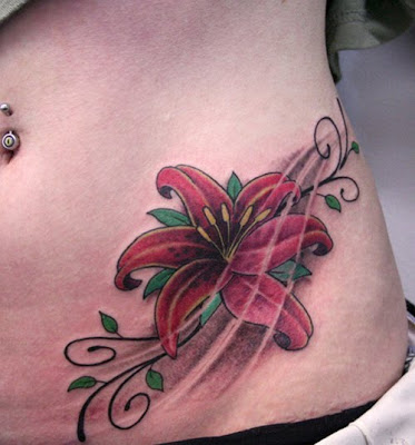 flower tattoo designs for women