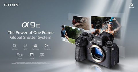 Sony releases the Alpha 9 III; the world’s first full-frame Image Sensor Camera  with a Global Shutter System