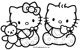 Hello Kitty Coloring Pages,Hello Kitty