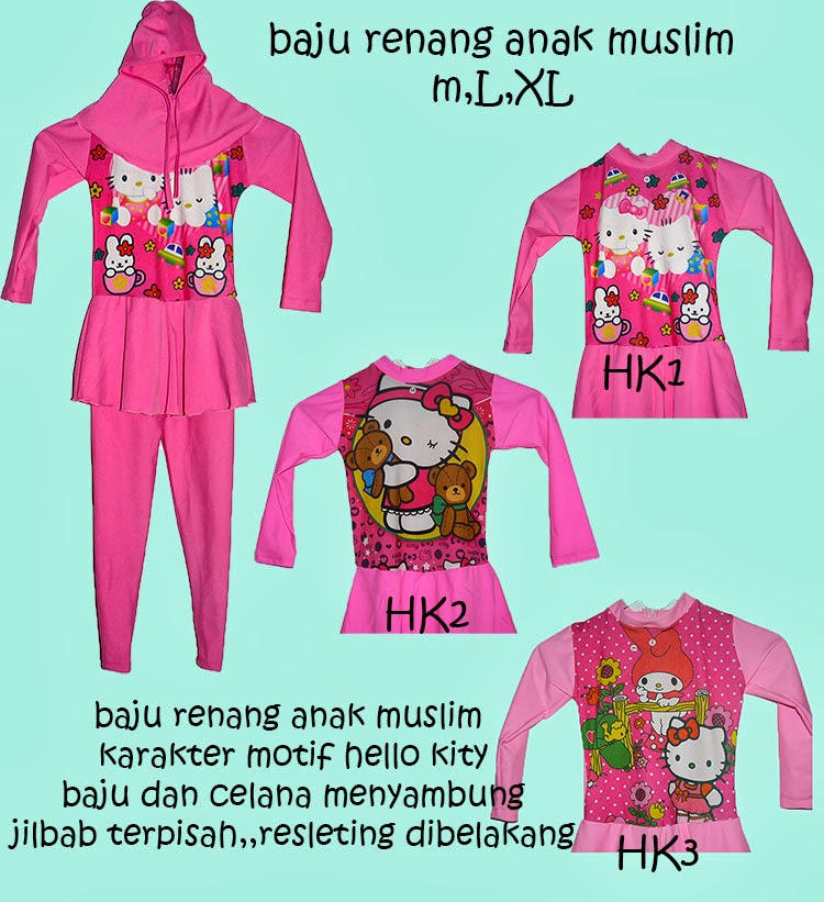 43+ Baju Muslim Anak Hello Kitty, Gaya Baju Terbaru!