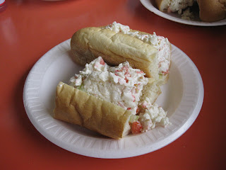 Mighty Subs Crab with Seafood