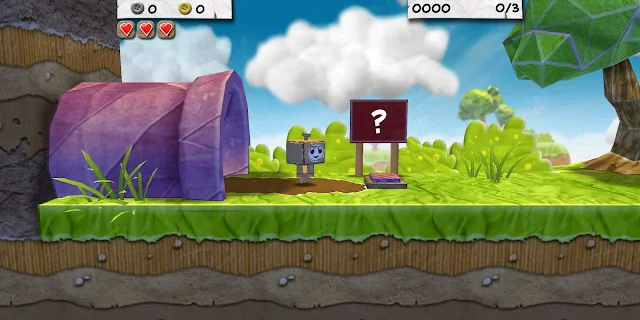 لعبة Paper Monsters GameClub | لعبة مغامرات رجل مكعبات الكرتون في الغابة الكبيرة