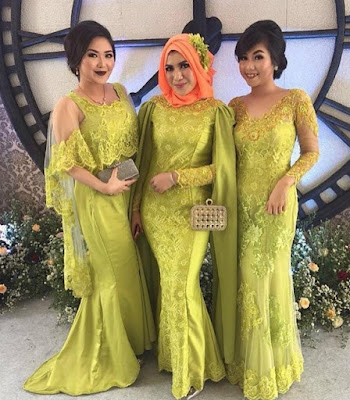 10 Model  Baju  Kebaya  Modern  Untuk  Wanita  Gemuk  