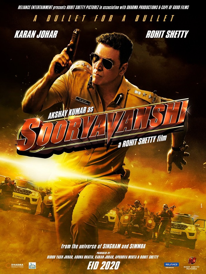 Sooryavanshi First Look Movie Posters, film releases EID 2020!