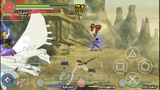 Adalah sebuah game fighting dengan gameplay yang cukup menyenangkan Naruto Shippuden: Ultimate Ninja Heroes 3 iso