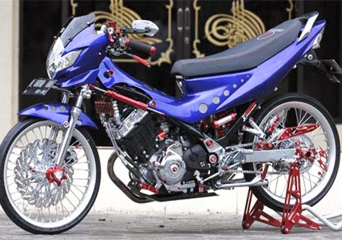 Gambar Modifikasi Motor Satria FU 150 Keren