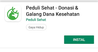 Peduli Sehat Galang Dana Online