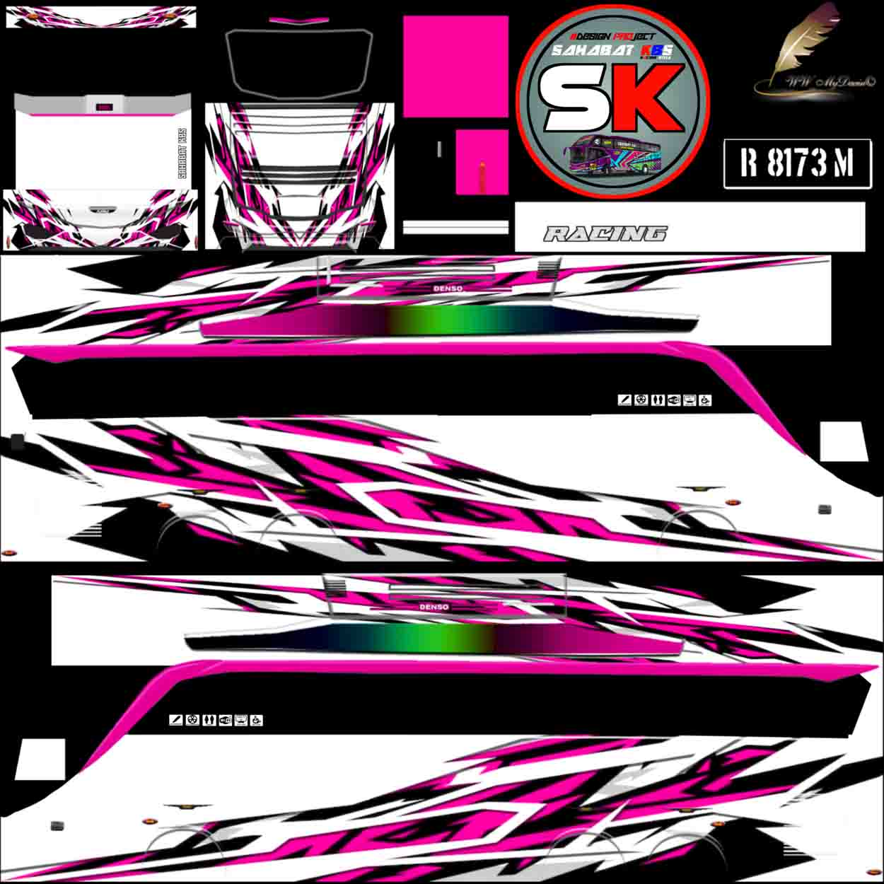 download livery bussid balap hd