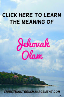 The Meaning of Jehovah Olam
