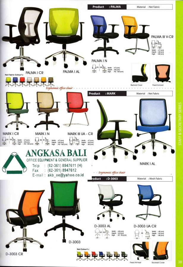 Angkasa Bali Jual Kursi  Kantor  Meja Kerja Furniture