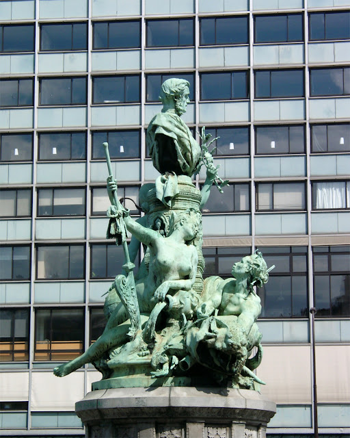 Monument to Francis Garnier by Denys Puech, Place Camille-Jullian, Paris