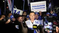 Jalan Kaki ke KPU Bersama Ratusan Kader, AHY: Kami Siap Ikut Pemilu