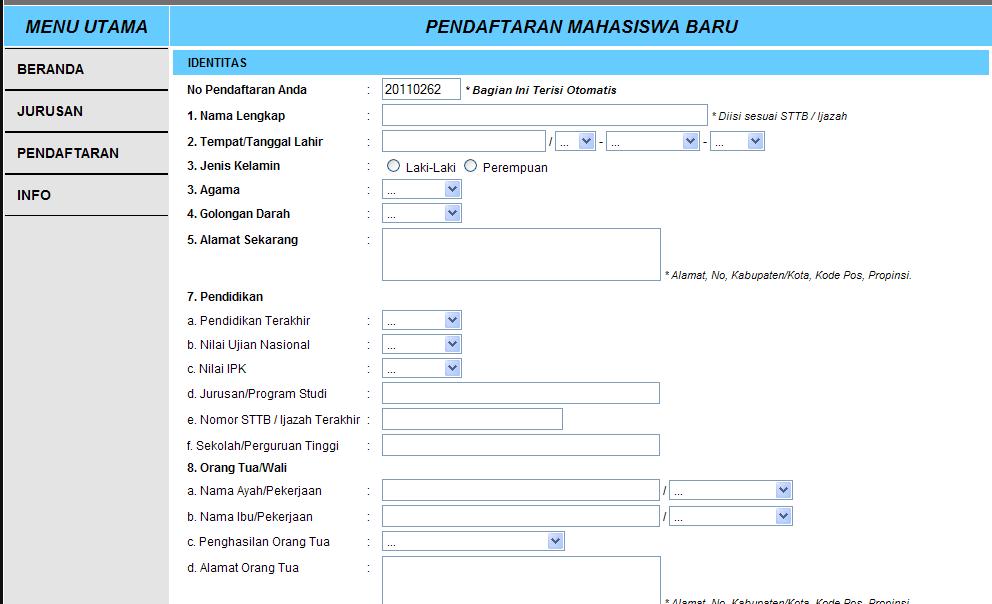 Contoh Erd Sistem Informasi Kampus - Contoh Sur