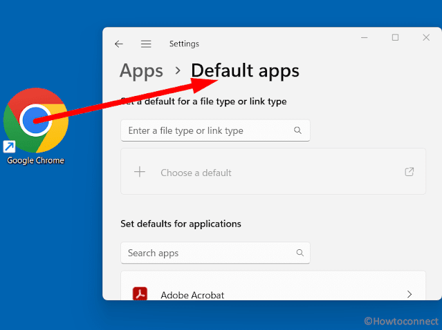 Fix Launching Google Chrome will Open Default apps Settings in Windows 11 or 10