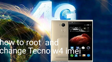 How to root and Change Tecno W4 Imei 