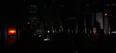 Sin luz en el Subte Línea B