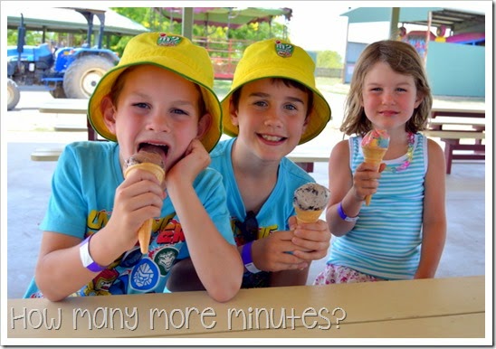 Shepparton: Emerald Bank Adventure Park ~ How Many More Minutes?