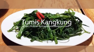 resep tumis kangkung, cara membuat tumis kangkung