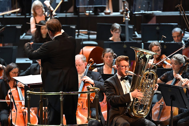 Vaughan Williams: Tuba Concerto - Constantin Hartwig, BBC Symphony Orchestra, Sakari Oramo - BBC Proms (Photo BBC)