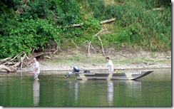 Susquehanna River is shallow
