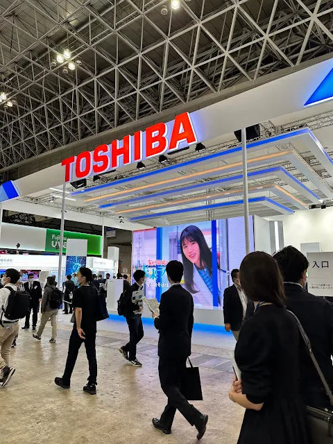 CEATEC2022　東芝ブース