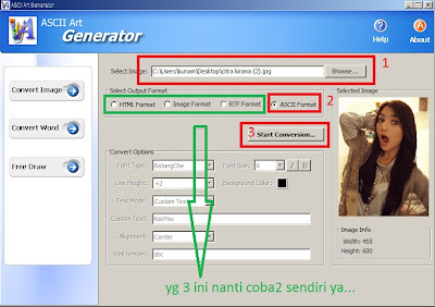 Ascii Art Generator - Ubah Gambar Jadi Tulisan dengan 1 Klik