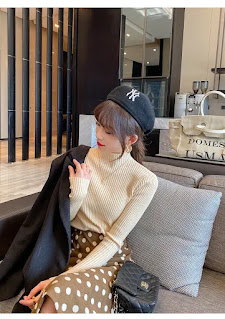 Women Knitted Pullovers Sweat Sweaters