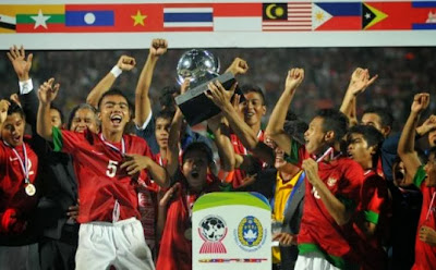 WALLPAPER TIMNAS GARUDA INDONESIA JUARA PIALA AFF U-19 2013