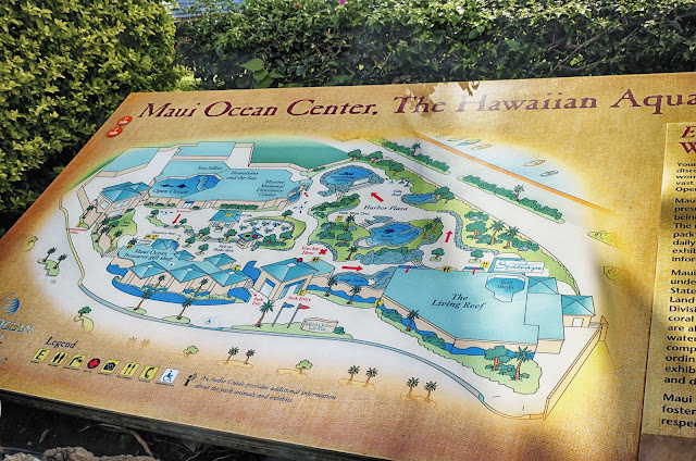 Maui Ocean Center Map