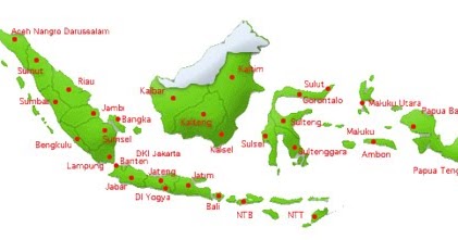 Pulau  Yang  Memiliki  Banyak Provinsi di  Indonesia  