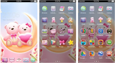 HONEY BEAR C LAUNCHER THEME for Android App free download
