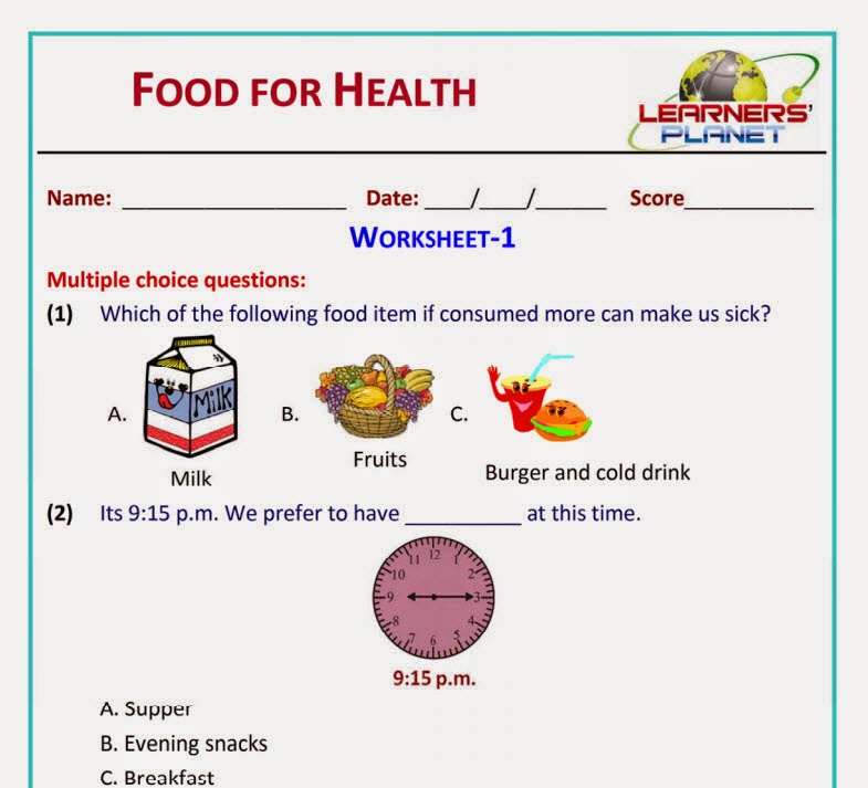 english grade for quiz 5 grammar 2 for cbse class videos worksheets revision kids Food Science Health