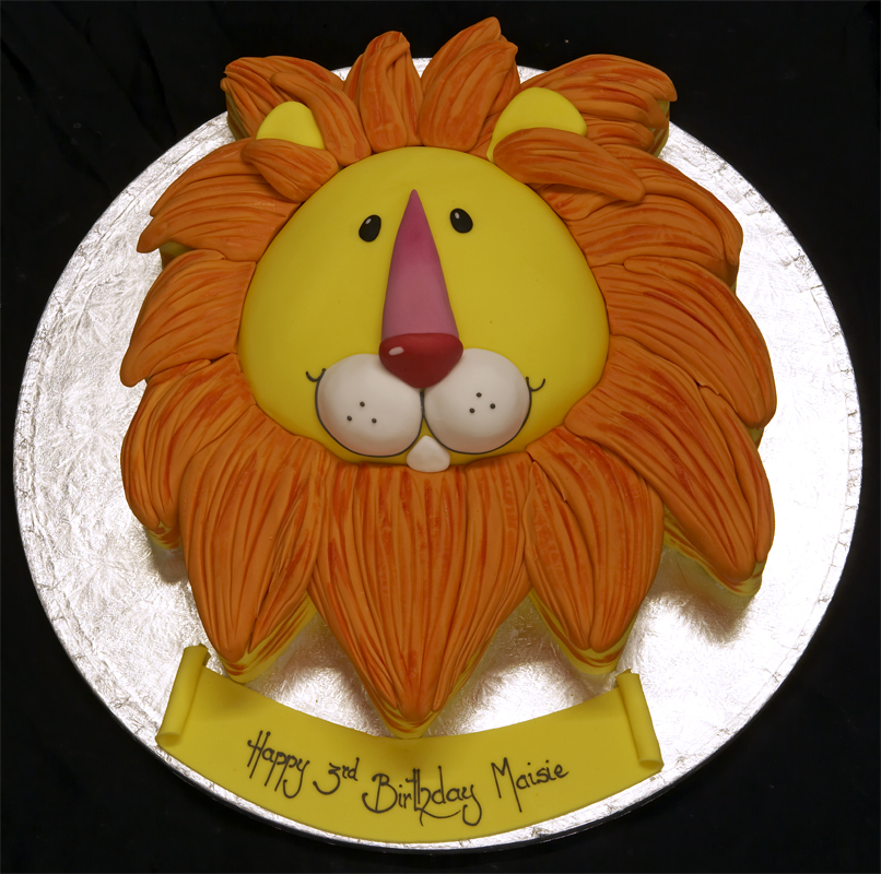 Birthday Cake: Lion Birthday Cakes