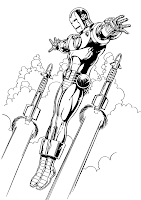 Iron Man Coloring Pages