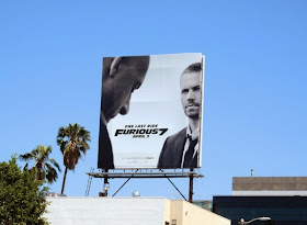 Furious 7 movie billboard